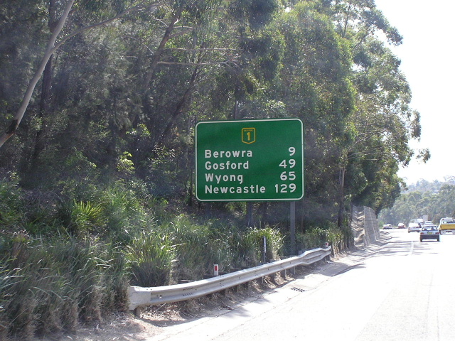 Ozroads: Sydney-Newcastle Freeway